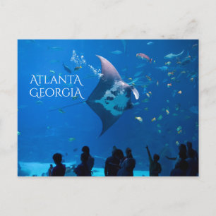 Atlanta Georgia Sights Postcard