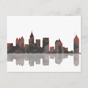 Atlanta Georgia Skyline Postcard