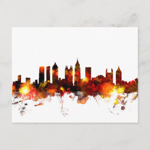 Atlanta Georgia Skyline Postcard