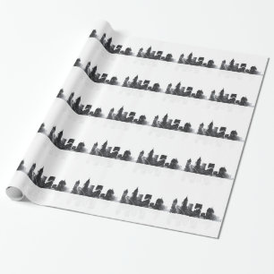 ATLANTA GEORGIA SKYLINE - Wrapping Paper