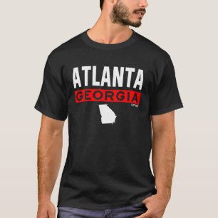 Atlanta Georgia Sports Old Retro Vintage ATL Homet T-Shirt