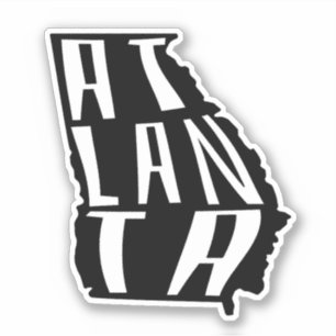 Atlanta, Georgia State Outline - USA Travel