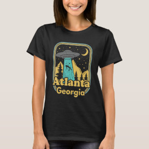 Atlanta Georgia Ufo Alien Hunter 80s State Pride T-Shirt