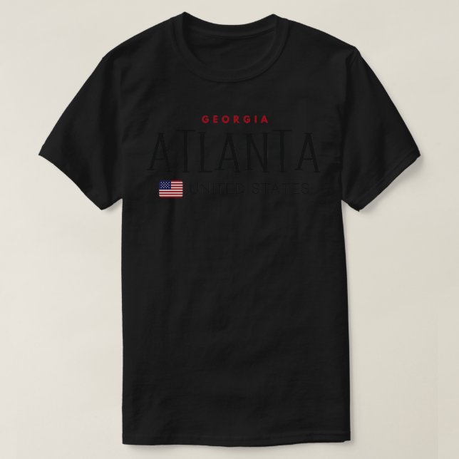 Atlanta Georgia United States TShirt (Design Front)
