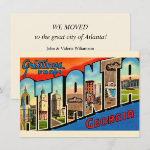 Atlanta Georgia Vintage Postcard