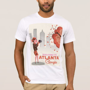 Atlanta Georgia vintage travel poster T-Shirt