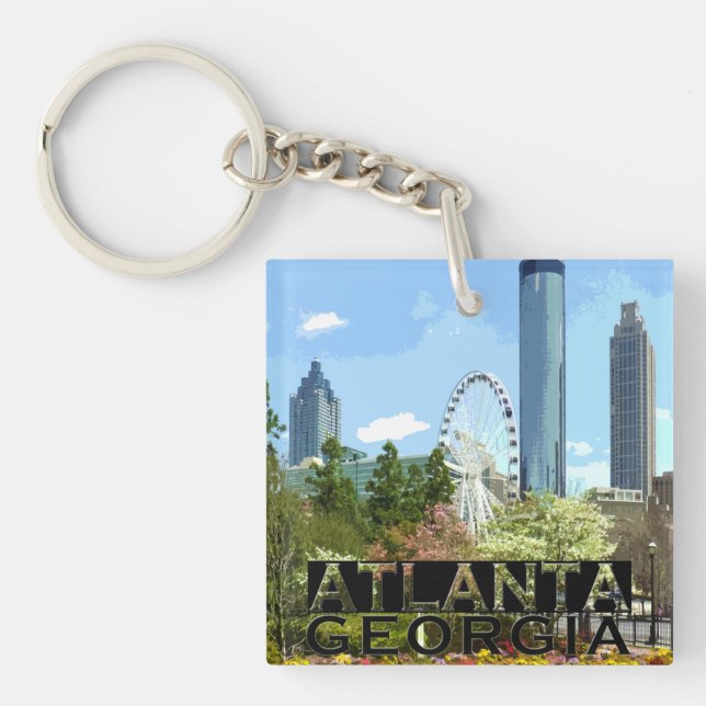 Atlanta Key Ring (Front)