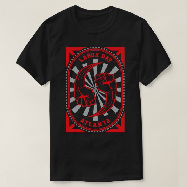 Atlanta Labour Day T-Shirt (Design Front)
