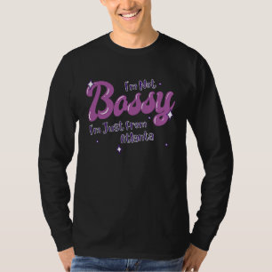 Atlanta Native State Flag Pride Bossy T-Shirt