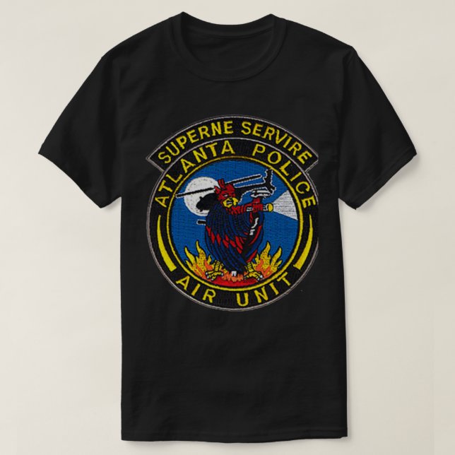 Atlanta Police Air Unit T-Shirt (Design Front)