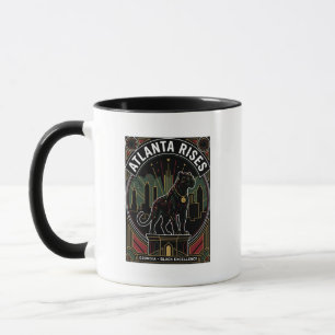 Atlanta Rises Black Panther Black Excellence Art Mug