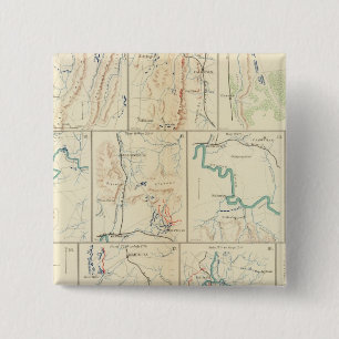 Atlanta-Savannah march 15 Cm Square Badge