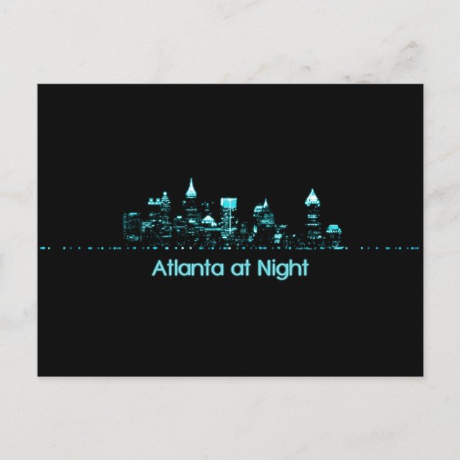 Atlanta Skyline Postcard (Front)