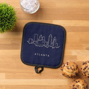 Atlanta Skyline Pot Holder