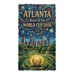 Atlanta Soccer Art 2026 Stadium City Design Photo Print