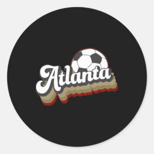 Atlanta Soccer Classic Round Sticker