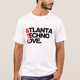 Atlanta Techno Love (white value) T-Shirt