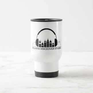 Atlanta Voiceover Studio Coffee/Tea Tumble (white) Travel Mug