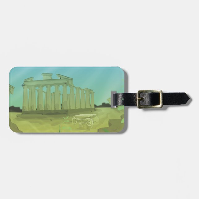 Atlantas Luggage Tag (Front Horizontal)