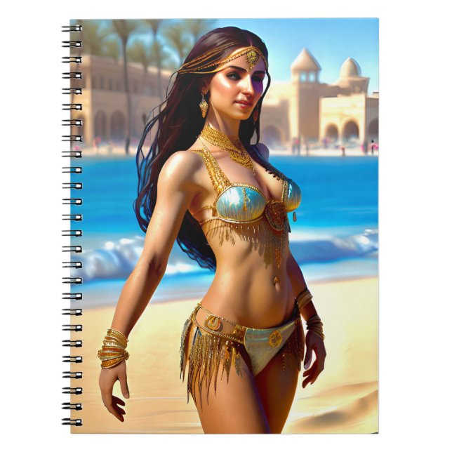 Atlantean Dancer Notebook (Front)