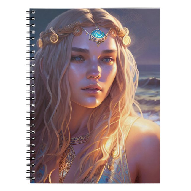 Atlantean Priestess Notebook (Front)
