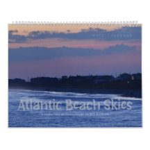 Atlantic Beach Skies Twelve-Month Wall Calendar