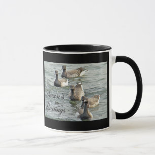 Atlantic Brant Geese Season's Greetings Series Mug