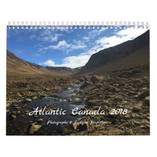 Atlantic Canada 2018 Calendar