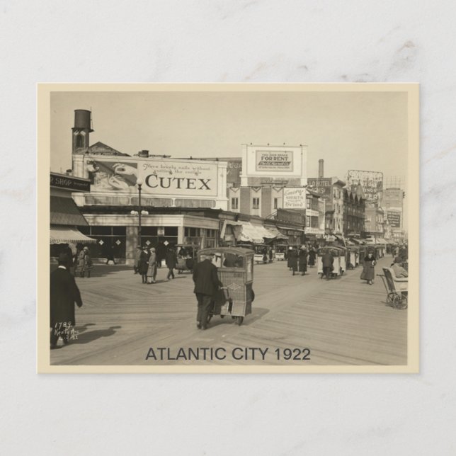 Atlantic City 1922 Postcard (Front)