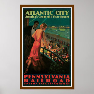 Atlantic City ~ All Year Resort Poster