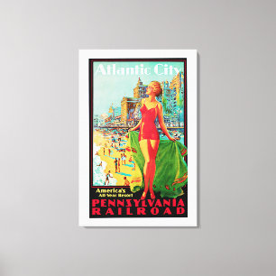 Atlantic City Canvas Print