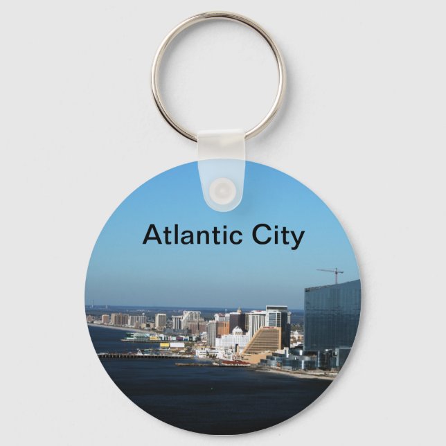 Atlantic City Key Ring (Front)