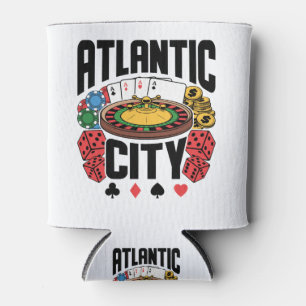 Atlantic City New Jersey Casino Gambling Can Cooler
