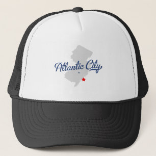 Atlantic City New Jersey NJ Shirt Trucker Hat