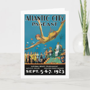 Atlantic City Pageant Card