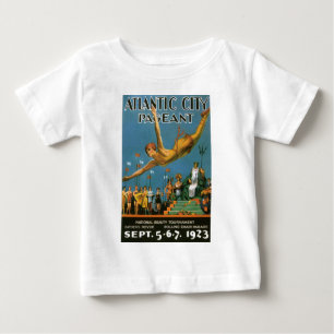 Atlantic City Pageant Vintage Poster Baby T-Shirt