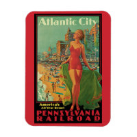 Atlantic City Resort, Pennsylvania Railroad Travel