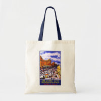 "Atlantic City" Vintage Travel Poster Tote