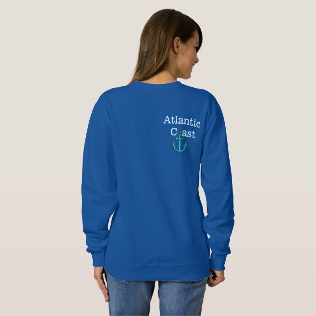 Atlantic coast Nova Scotia anchor Canada love T-Sh Sweatshirt (Back Full)