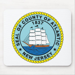 Atlantic County seal Mouse Pad