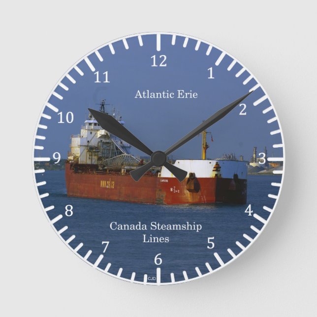 Atlantic Erie clock (Front)