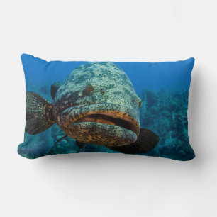 Atlantic Goliath Grouper Lumbar Cushion