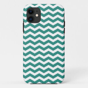 Atlantic Green Wave Chevron iPhone 11 Case