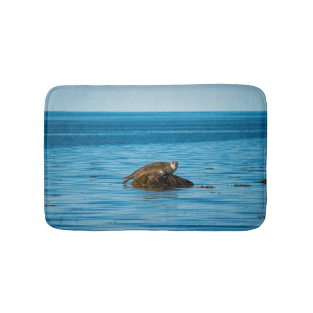 Atlantic Harbor Seal Bath Mat (Front)