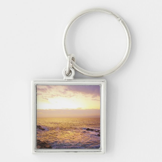 Atlantic Ocean at sunrise, view from Portland Key Ring (Front)
