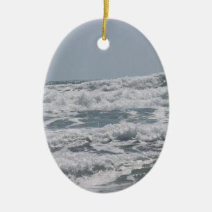 Atlantic Ocean Ceramic Ornament