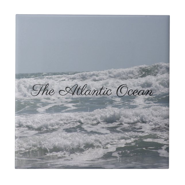 Atlantic Ocean Ceramic Tile (Front)
