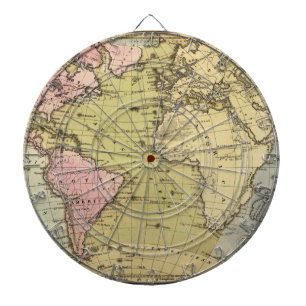 Atlantic Ocean. Dartboard