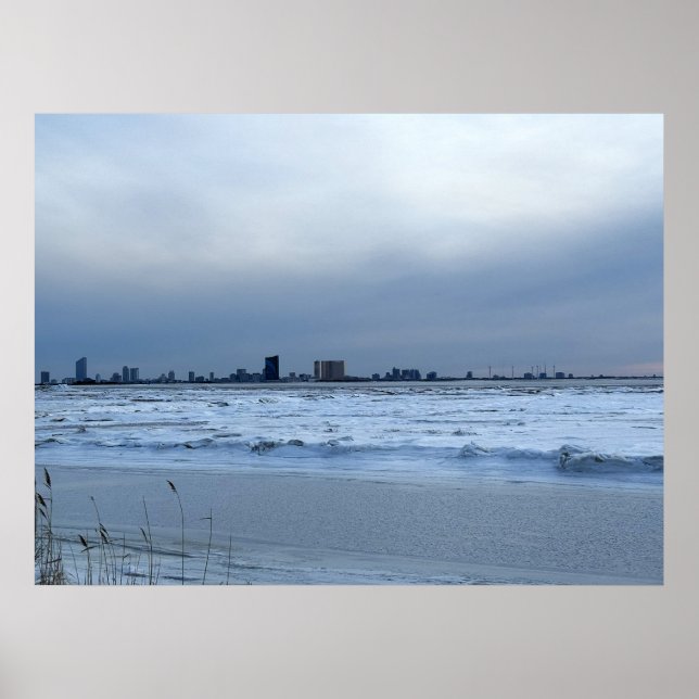 Atlantic Ocean Frozen Poster (Front)