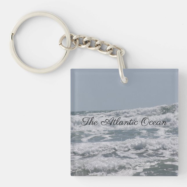 Atlantic Ocean Key Chain (Front)
